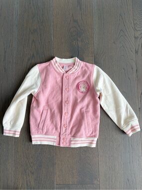 Joe fresh girls pink spring jacket 3T VGUC